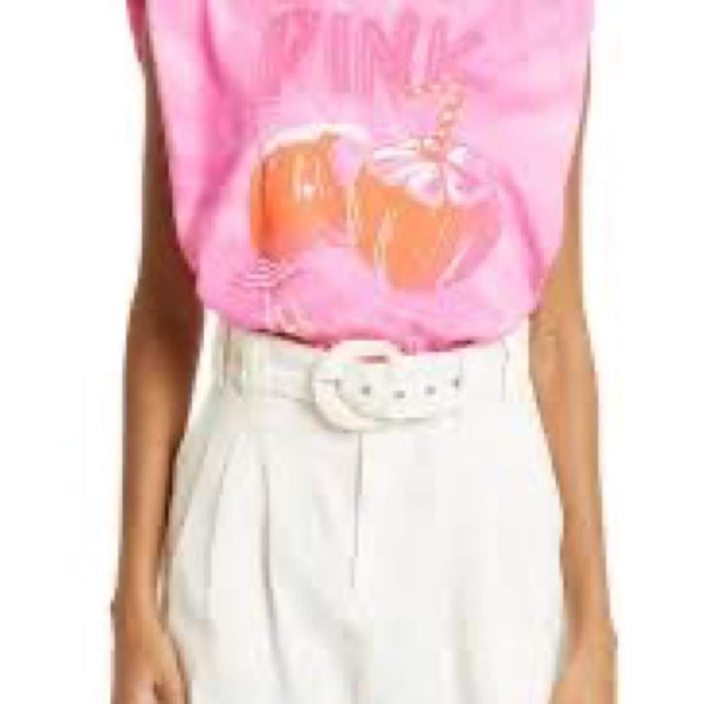 Farm Rio pink coconut tshirt